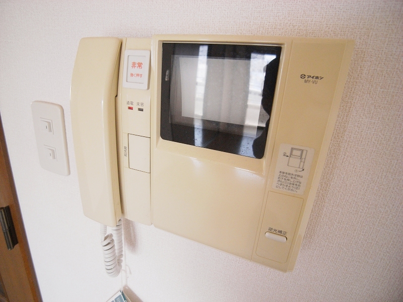 Security. TV monitor with Hong peace of mind