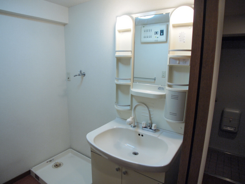 Washroom. Shampoo is Dresser.