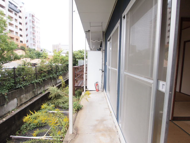 Balcony. Washing thing is Jose in here. 