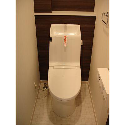 Toilet. Hot water wash with toilet!