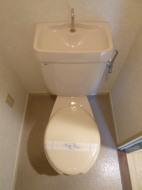 Toilet. It is separate.