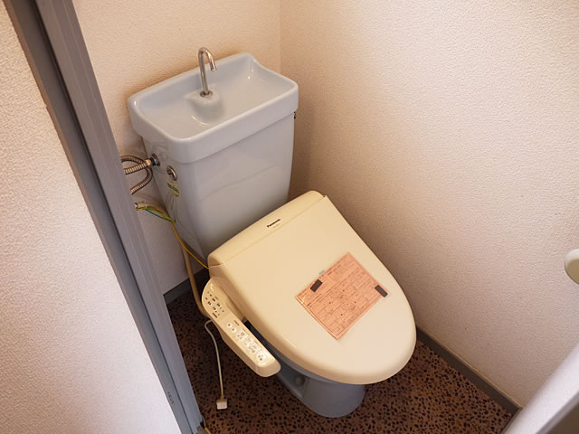 Toilet. Toilet (with washlet)