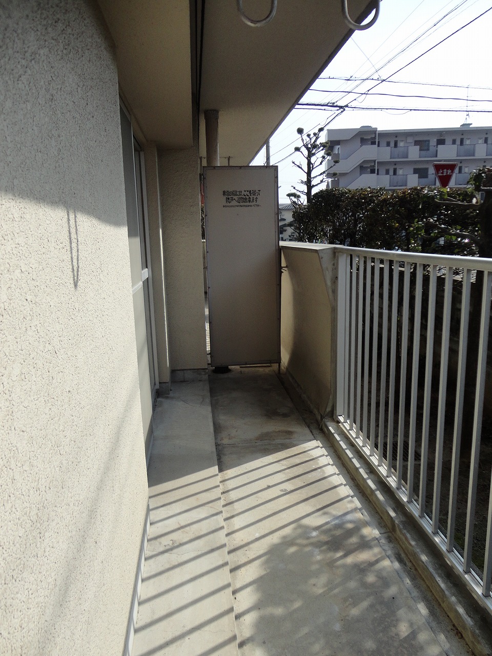 Balcony. Also spacious balcony ☆ 