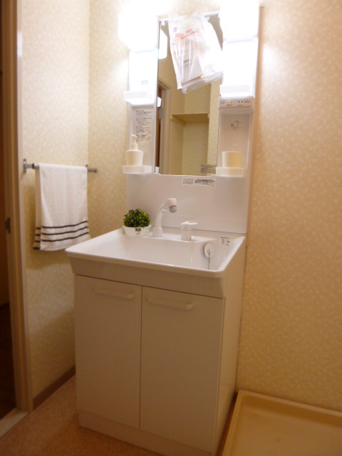 Washroom. It also attached washstand new ones!