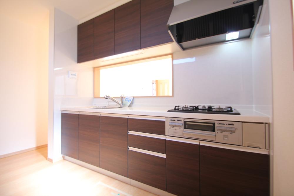 Kitchen. The photograph is the same type