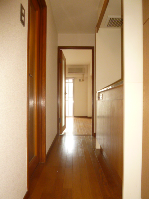 Entrance. Entrance is also bright.