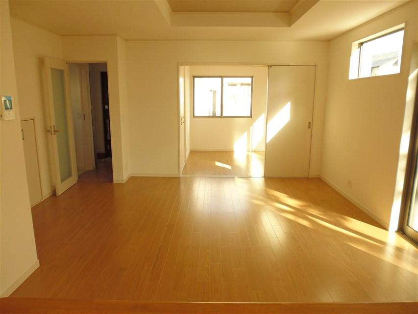 Living. Living room seen from the kitchen