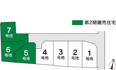 The entire compartment Figure. First stage thanks to like (1 ~ No. 4 area) has sold out!