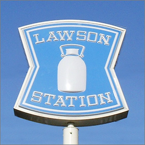 Convenience store. Lawson Fukuoka Jiromaru 2-chome up (convenience store) 286m