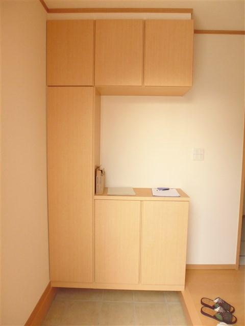 Entrance. Entrance shoe box