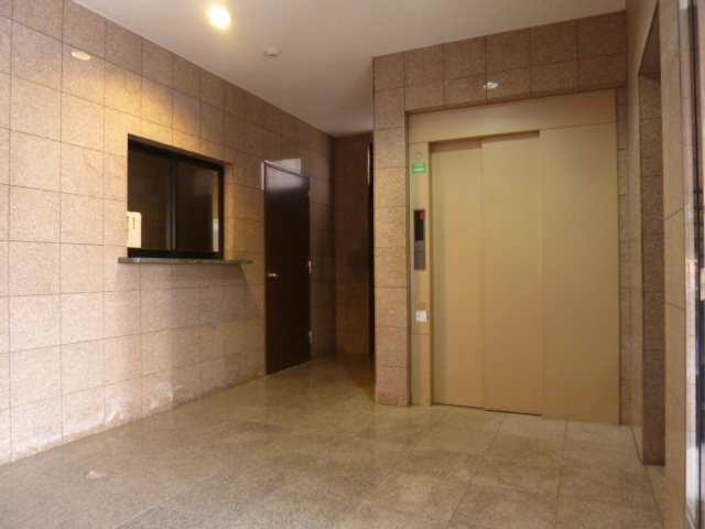 Entrance. Stay even janitor