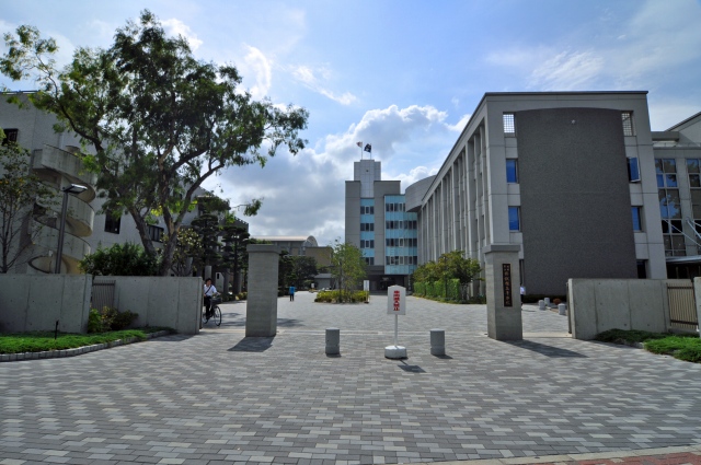 high school ・ College. Fukuoka Prefecture TatsuOsamu 猷館 high school (high school ・ NCT) to 858m