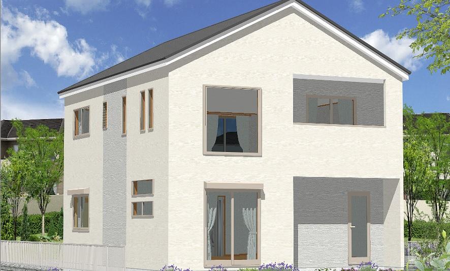 Rendering (appearance). Yoshikawa residential house building that combines like custom home of such a design and functionality. We stuck to the strong precursor making from the time of design.