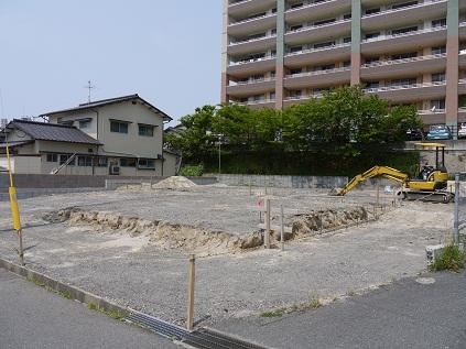 Local land photo. Construction in the land photo