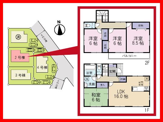 Other.  [Mato (Building 2)] Facing south. All rooms are 6 quires more.