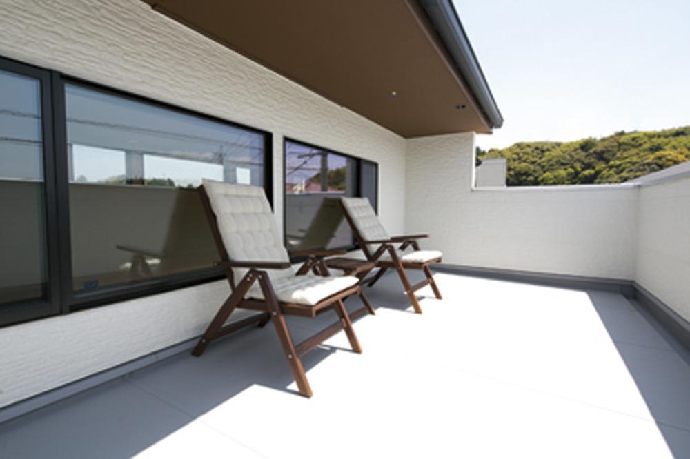 Asian resort of house (balcony)