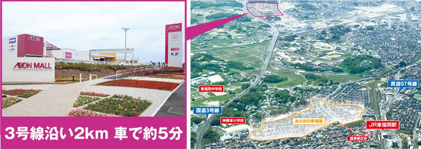 Shopping centre. 2000m to Aeon Mall Fu Tsu