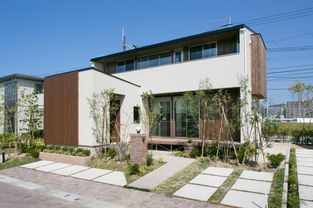 Model house in the open