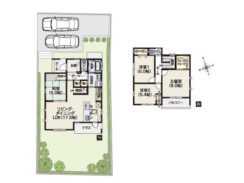 Floor plan. (No. 11 locations), Price 26.7 million yen, 4LDK, Land area 202.1 sq m , Building area 104.33 sq m