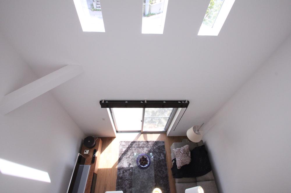 Living. Taken from the living room open-air second floor