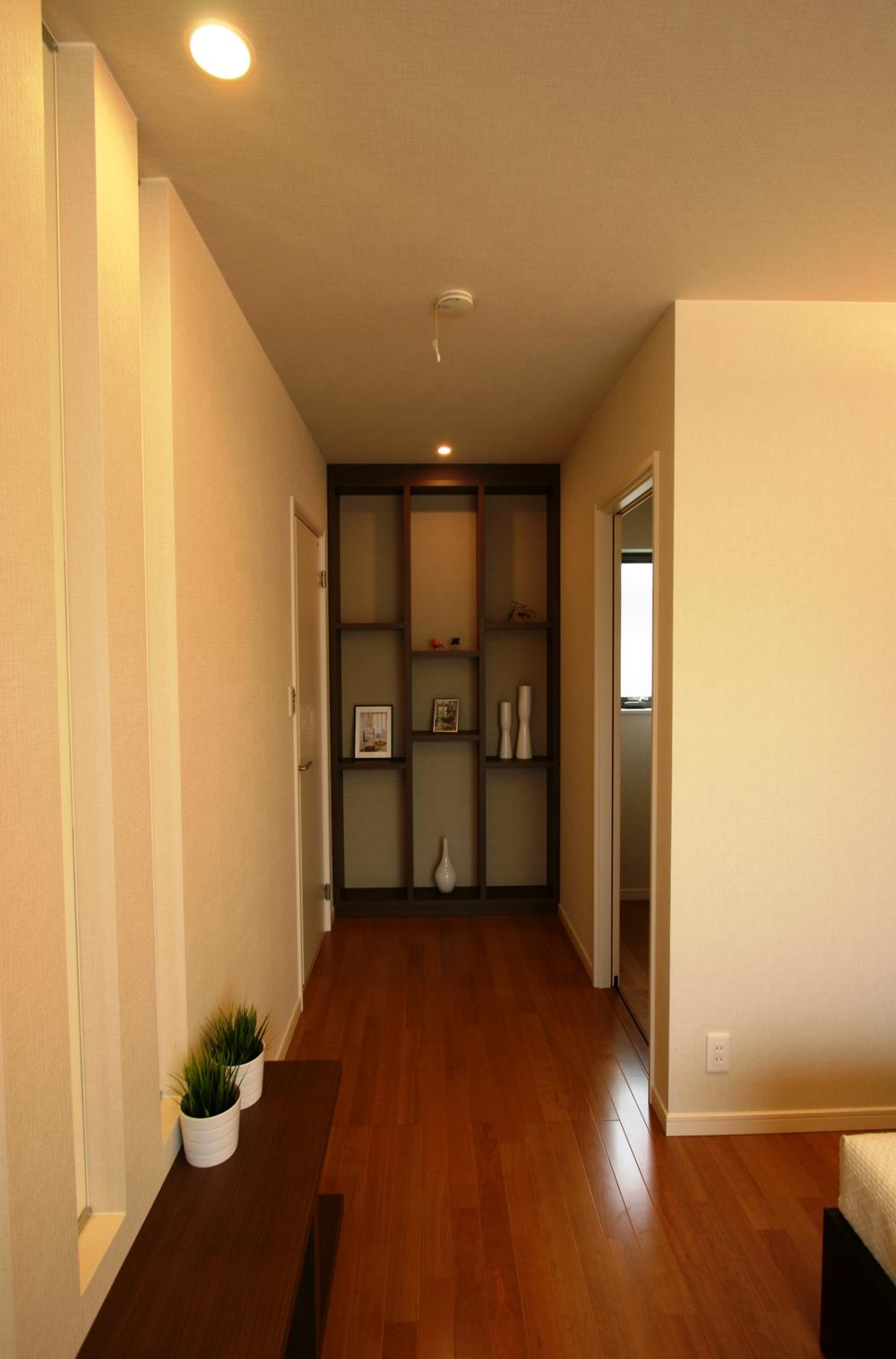 exhibition hall / Showroom. Cabinet which is provided in a corner of the bedroom