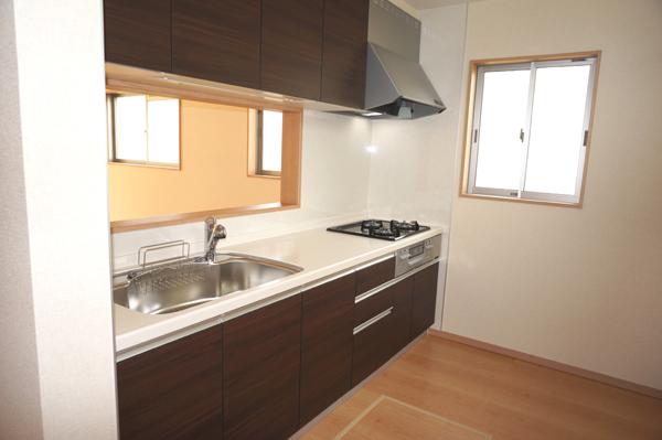 Same specifications photo (kitchen). Artificial marble top plate, Full slide-type system Kitchen, Plate surface color - different.