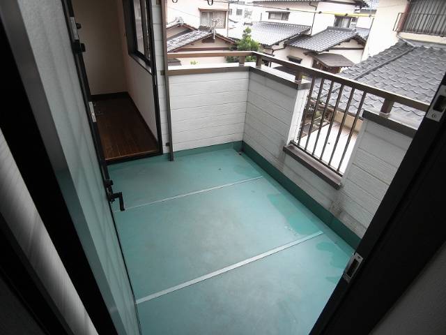 Balcony. Also spacious balcony! 