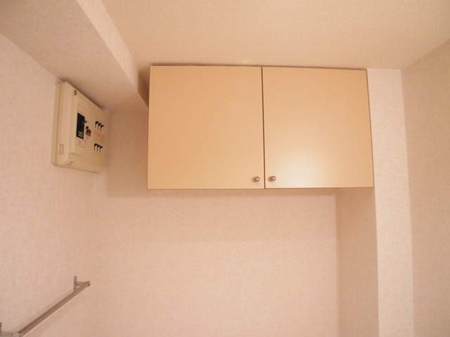 Washroom. There is also housed in the ceiling of the basin dressing room. 