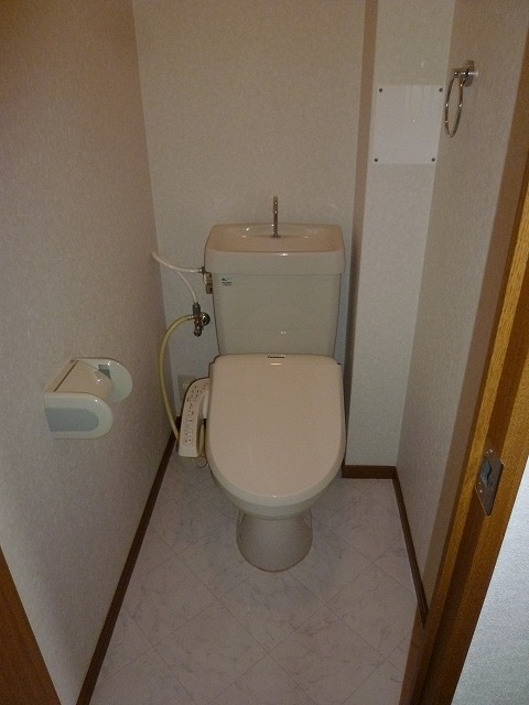 Toilet. There is also a bidet!