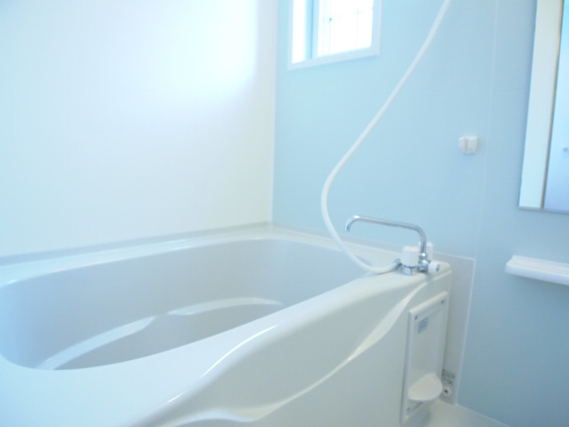 Bath. Small window and good ventilation with.