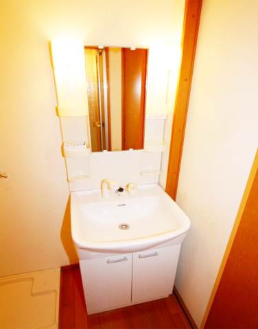 Washroom. There washbasin independent