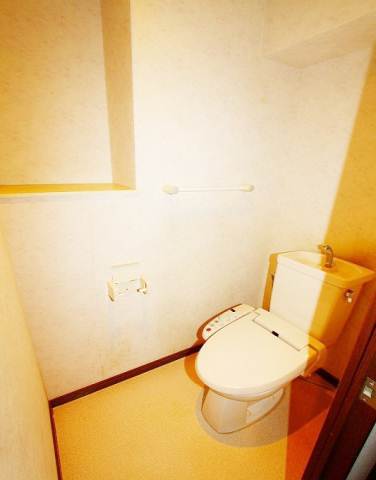 Toilet. Washlet is indispensable