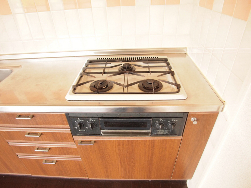 Kitchen. System kitchen looks happy.