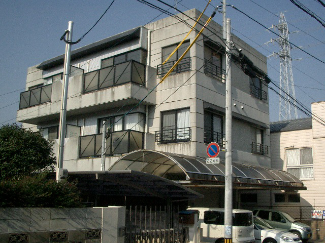 Building appearance. South-facing balcony day is good.