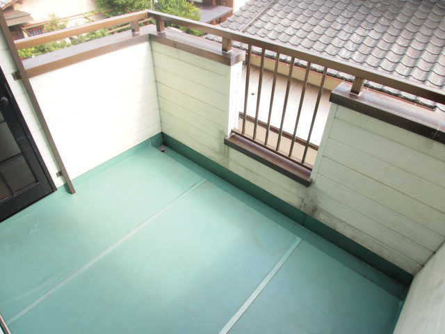 Balcony. There is a balcony and spacious. 