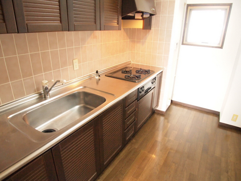 Kitchen. Kitchen space is ventilated with a window is also good. 