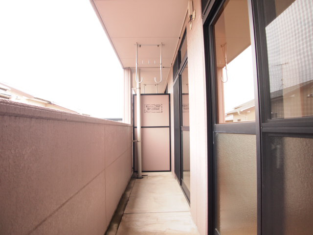 Balcony. Also easy to dry "laundry on the balcony with a breadth.