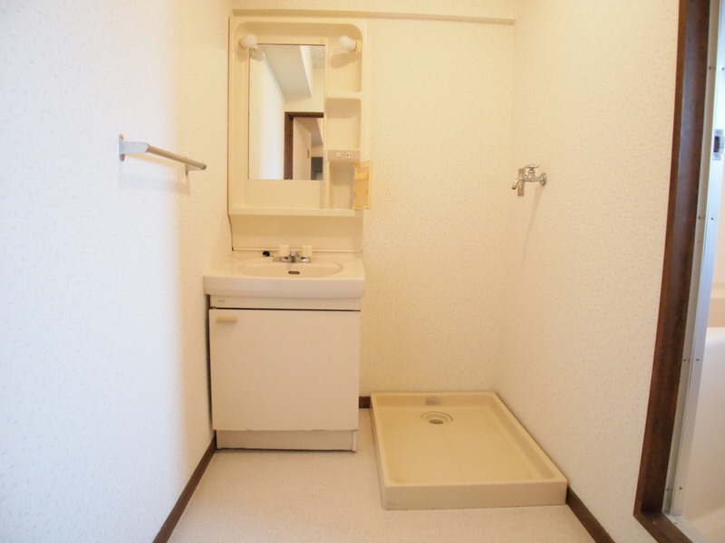 Washroom. With basin dressing room!