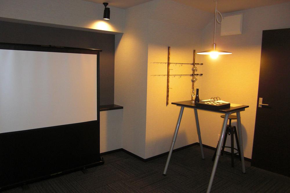 Model house photo. Model house basement theater room
