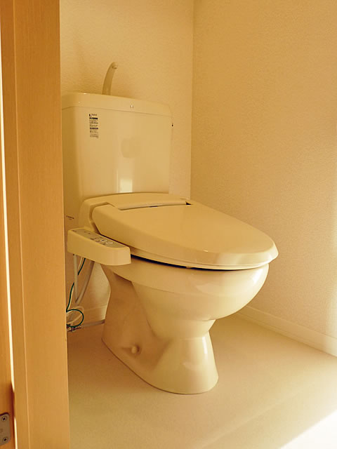 Toilet. With Washlet