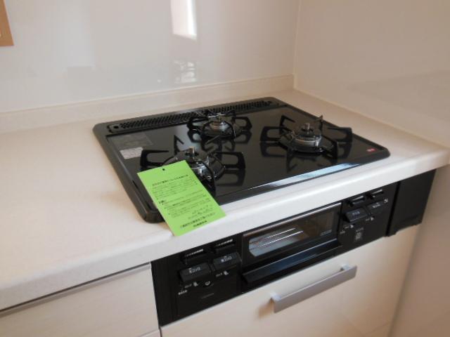 Kitchen. Indoor (11 May 2013) Shooting 3-neck gas stove