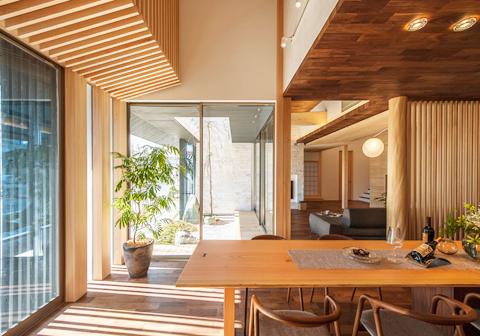 Model house photo. Model house