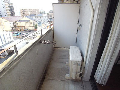 Balcony. Firm there is also a wide balcony