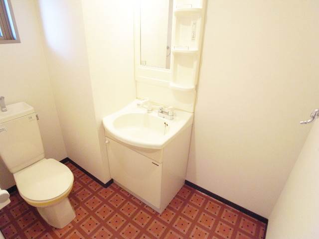 Washroom. It is a guy that so-called sanitary room