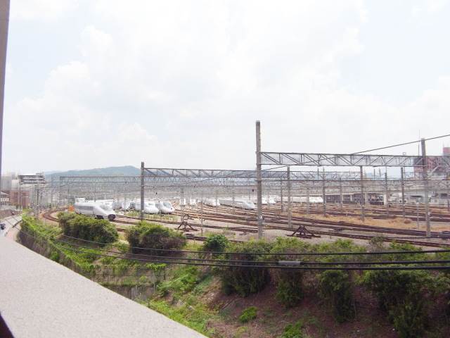 View. Irresistible for lovers of bullet train