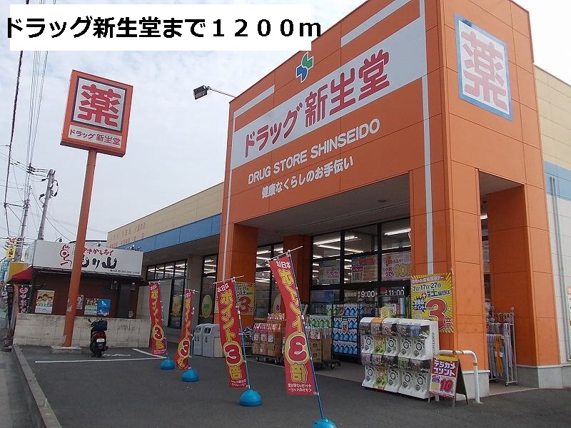 Dorakkusutoa. Drag Shinseido until (drugstore) 1200m