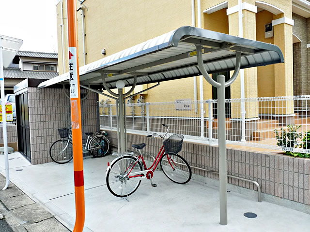 Other common areas. Bicycle-parking space