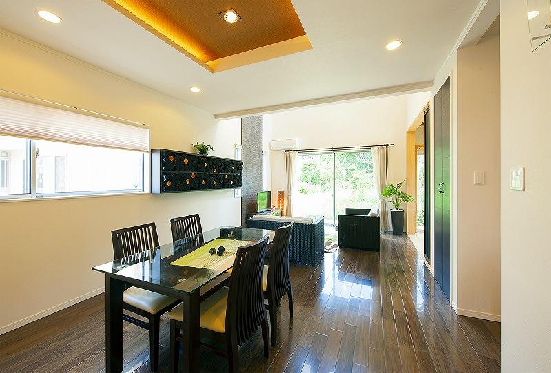 Building plan example (introspection photo). Model house