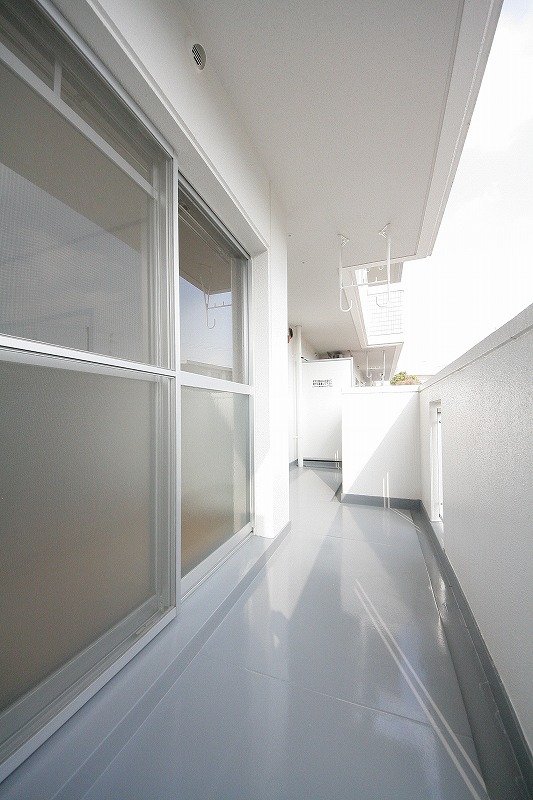 Toilet. Since the balcony was also painted, Very beautiful