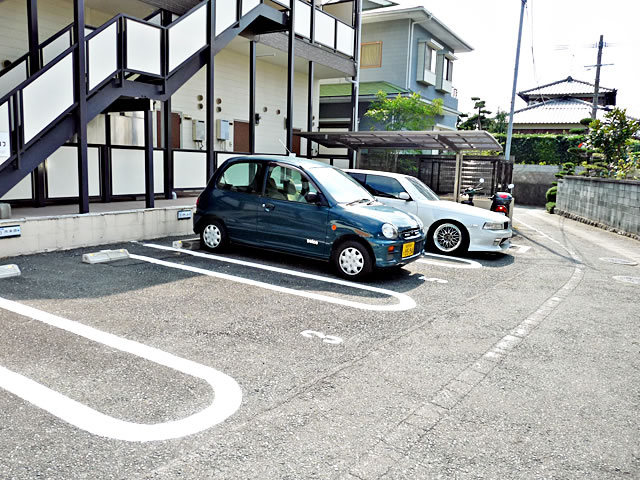 Parking lot. Parking lot